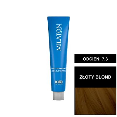 Mila Professional Milaton Classic farba do włosów 7.3 Złoty blond 100 ml