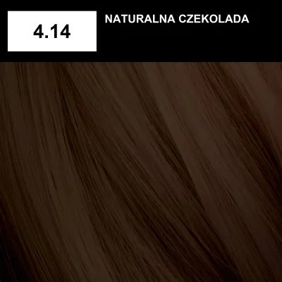 Mila Professional Milaton Classic farba do włosów 4.14 Naturalna czekolada 100 ml