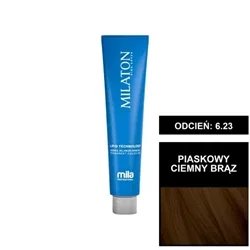 Mila Professional Milaton Classic farba do włosów 6.23 Piaskowy ciemny brąz 100 ml
