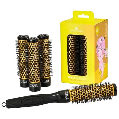 OLIVIA GARDEN Zestaw do loków MULTIBRUSH 4 szt. 25 mm