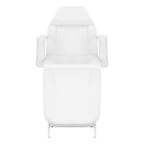 Fotel kosmetyczny 557A z kuwetami biały