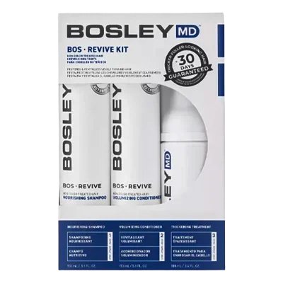 Bosley Revive System – Kuracja zwiększająca objętość do włosów niefarbowanych