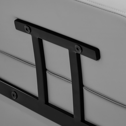 Gabbiano fotel fryzjerski Porto czarno Szary