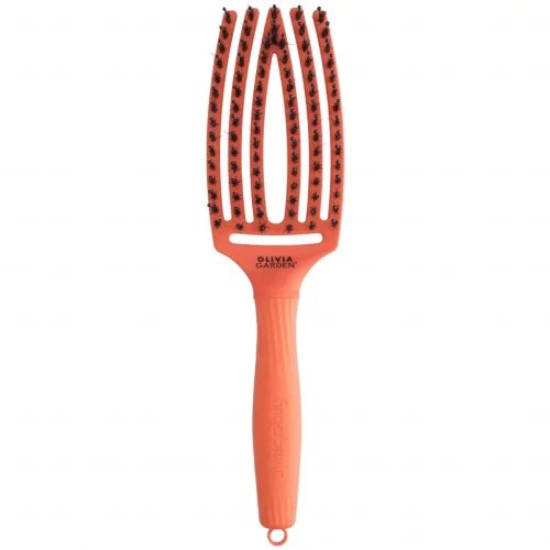 Olivia Garden Fingerbrush Dolce Vita Orange Spritz – szczotka do rozczesywania z włosiem dzika i nylonu