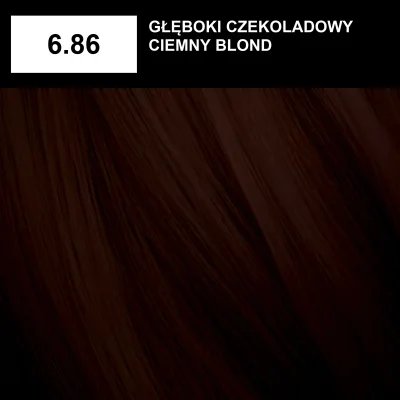 Mila Professional Milaton Classic farba do włosów 6.86 Głęboki czekoladowy ciemny blond 100 ml