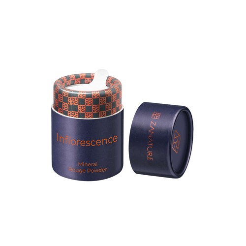 Róż do twarzy Zanature Inflorescence Mineral Rouge Powder Marigold 1 ml