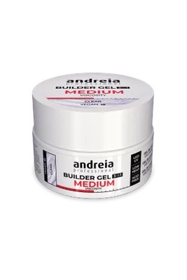 ANDREIA PRO Żel Budujący o Średniej gęstości Builder Gel Medium Viscosity Soft Clear 22 gr