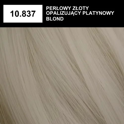 Mila Professional Milaton Classic farba do włosów 10.837 Perłowy złoty opalizujący platynowy blond 100 ml