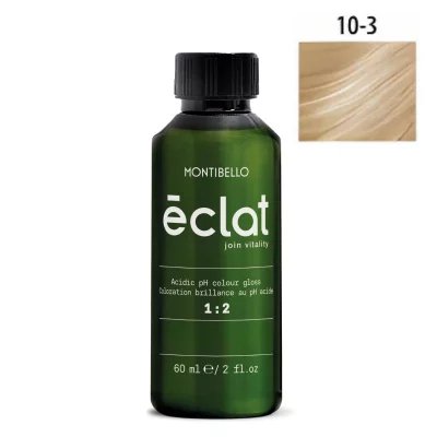 Montibello Éclat 10.3 platynowy złocisty blond 60 ml – kwaśna farba demipermanentna bez amoniaku