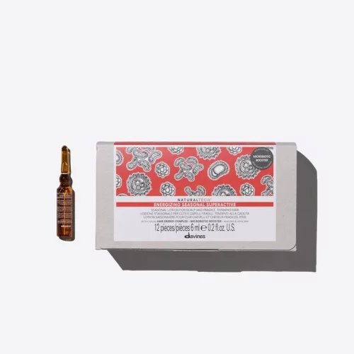 Davines NaturalTech Energizing 12x6ml - Ampułki przeciw wypadaniu włosów 