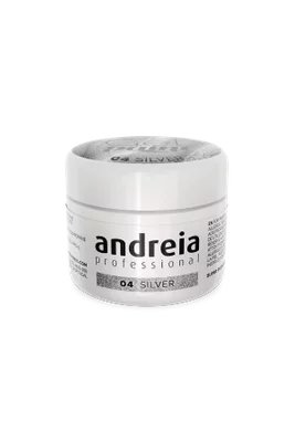 ANDREIA PRO Żel do zdobień Gel Paint 04 Silver 4ml