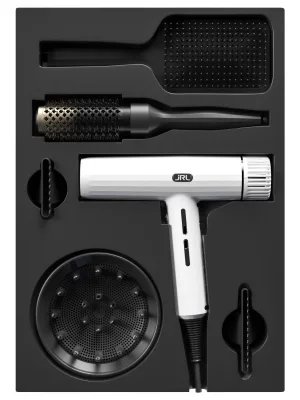 Zestaw JRL – Forte Pro 2020H Biała – Profesjonalna suszarka z jonizacją, 2200 W