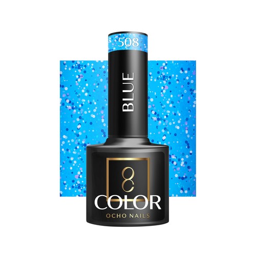 OCHO NAILS Lakier hybrydowy blue 508 -5 g