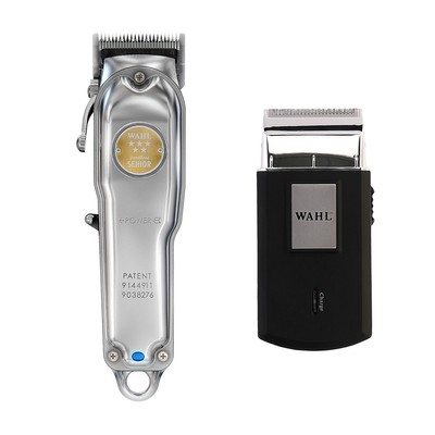 Zestaw Wahl Limited Edition: Maszynka Wahl Senior + Golarka Travel Shaver