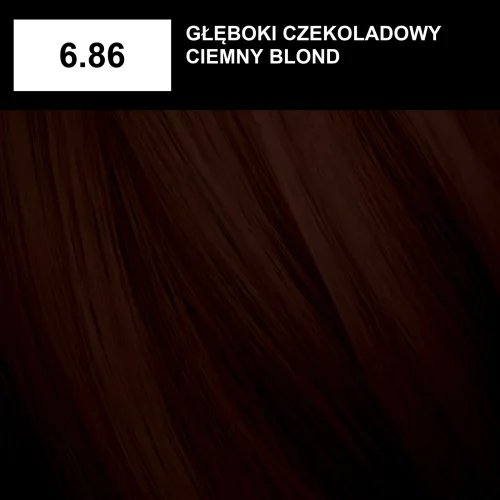 Mila Professional Milaton High Cover farba do włosów 6.86 Głęboki czekoladowy ciemny blond 100 ml