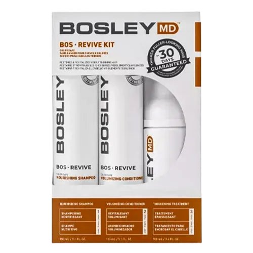 Bosley Revive System – Zwiększająca objętość kuracja do włosów farbowanych
