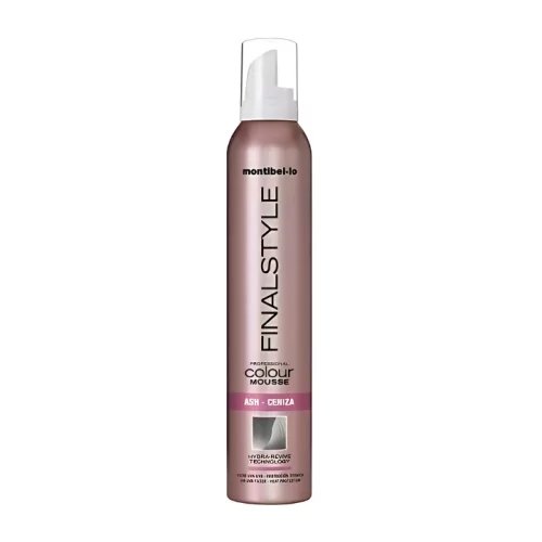 Montibello Finalstyle Colour Ash 320 ml – Koloryzująca pianka stylizująca w odcieniu popielatym dla włosów naturalnych i farbowanych