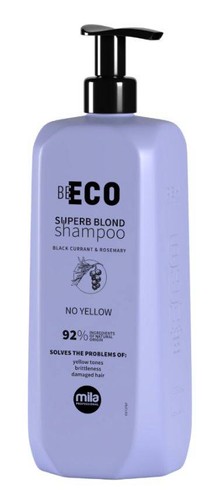 Szampon neutralizujący żółte refleksy Superb Blond Mila Be Eco 900ml