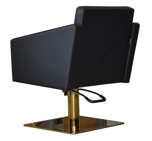 Zestaw Fryzjerski - 2 Fotele SIENA ZŁOTE + Myjnia VASTO ZŁOTA