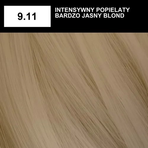 Mila Professional Milaton High Cover farba do włosów 9.11 Intensywny popielaty bardzo jasny blond 100 ml