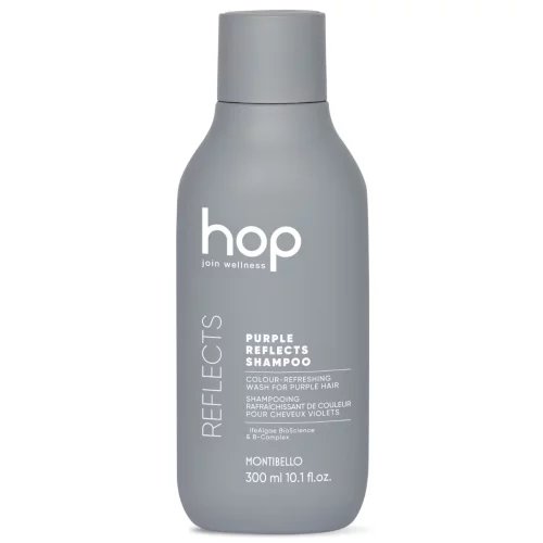 Montibello HOP Purple Reflects Shampoo 300 ml – szampon podkreślający kolor włosów fioletowych i purpurowych