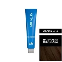 Mila Professional Milaton Classic farba do włosów 4.14 Naturalna czekolada 100 ml
