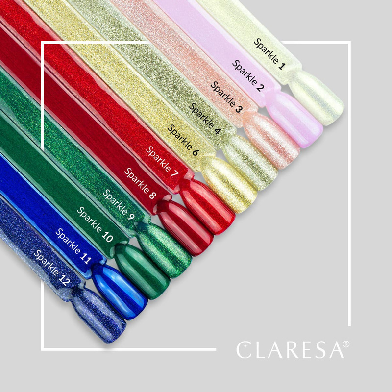 CLARESA Lakier hybrydowy SPARKLE 12 -5g