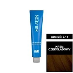 Mila Professional Milaton High Cover farba do włosów 6.14 Krem czekoladowy 100 ml
