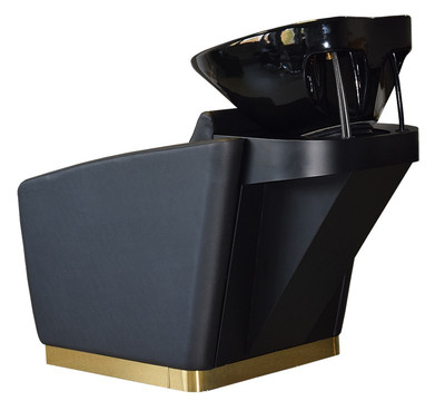 Zestaw Fryzjerski - 2 Fotele SIENA ZŁOTE + Myjnia VASTO ZŁOTA