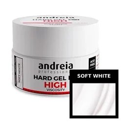 ANDREIA Hard Gel High Viscosity Soft White żel budujący 22 g