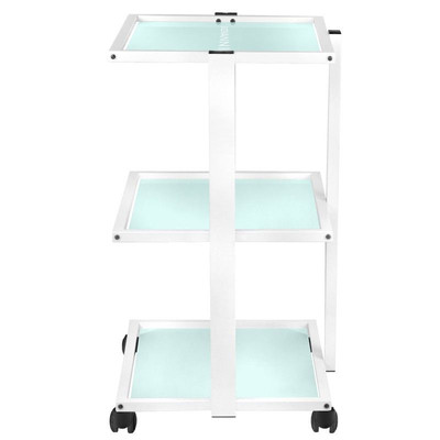 Fotel kosmetyczny 202 Basic + stolik kosmetyczny 1040 + lampa lupa led S5