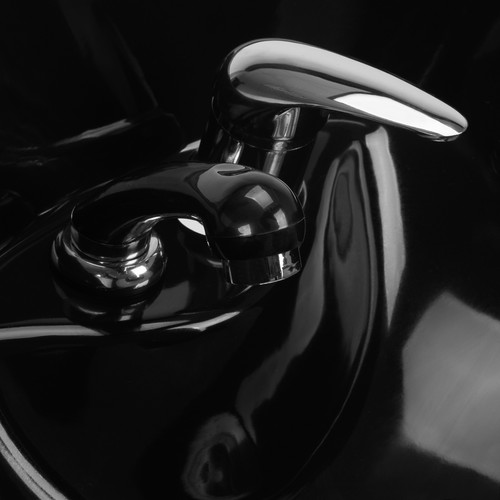 Gabbiano myjnia fryzjerska Lyon czarna