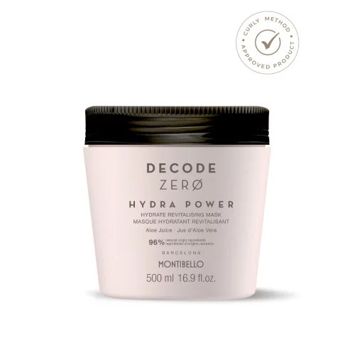 Montibello Decode Zero Hydra Power Mask 500 ml – maska nawilżająca do włosów suchych i puszących się