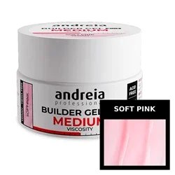 ANDREIA Builder Gel Medium Viscosity Soft Pink żel budujący 44 g