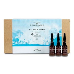 Serum Trychologiczne Artego Rain Dance Renaissance Balance Elixir głęboko oczyszczające 20 x 5 ml z mikro peelingiem 250 ml