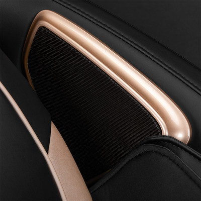 Sakura fotel masujący Luxury 808 czarno beżowy