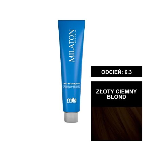Mila Professional Milaton Classic farba do włosów 6.3 Złoty ciemny blond 100 ml