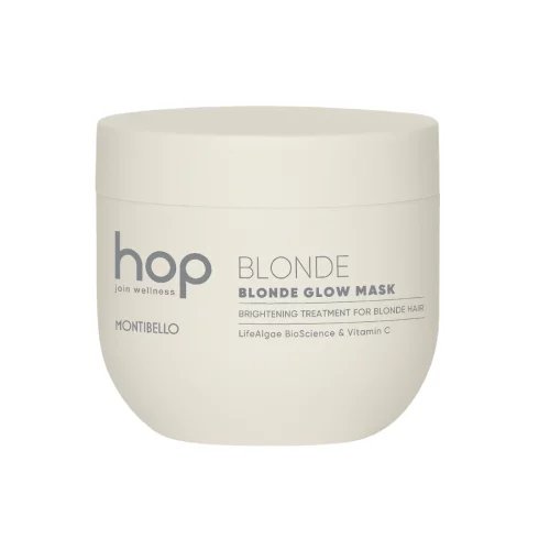 Montibello HOP Blonde Glow Mask 500 ml – maska rozświetlająca do włosów blond i rozjaśnianych