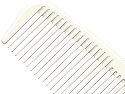 JRL J201 Grzebień barberski Pro 7,6″ – Biały