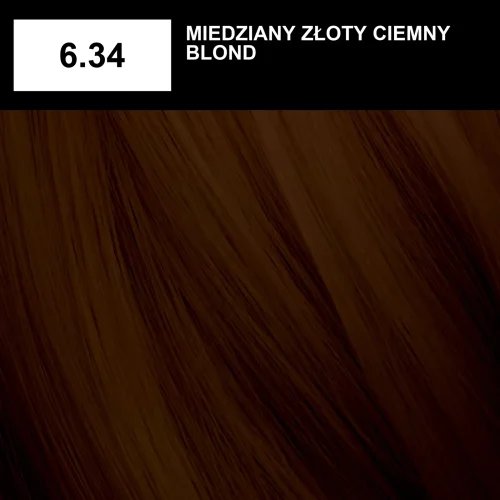 Mila Professional Milaton Classic farba do włosów 6.34 Miedziany złoty ciemny blond 100 ml