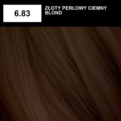Mila Professional Milaton Classic farba do włosów 6.83 Złoty perłowy ciemny blond 100 ml