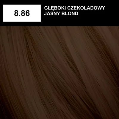 Mila Professional Milaton Classic farba do włosów 8.86 Głęboki czekoladowy jasny blond 100 ml