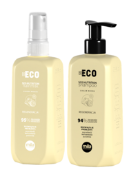 Zestaw do zniszczonych włosów Nutrition Mila Be Eco 250ml : Szampon + Mleczko