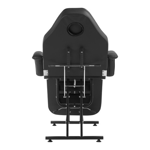 Fotel kosmetyczny Sillon z kuwetami czarny