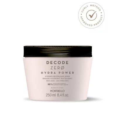 Montibello Decode Zero Hydra Power Mask 250 ml – maska nawilżająca do włosów suchych i puszących się