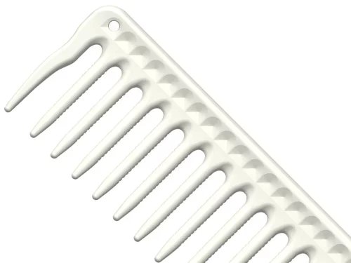 JRL J306 Grzebień do strzyżenia 9″ – Biały profesjonalny grzebień fryzjerski do cięcia i stylizacji