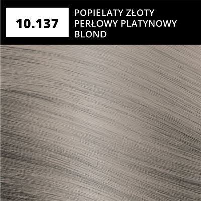 Mila Professional Milaton High Cover farba do włosów 10.137 Popielaty złoty perłowy platynowy blond 100 ml