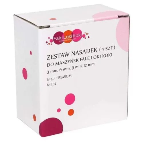 Fale Loki Koki – Nasadki do maszynki 3–6–9–12 mm – Uniwersalny zestaw do strzyżenia