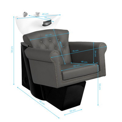 Gabbiano myjnia fryzjerska Berlin szara