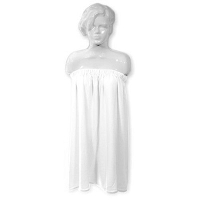 Peleryna frotte biała